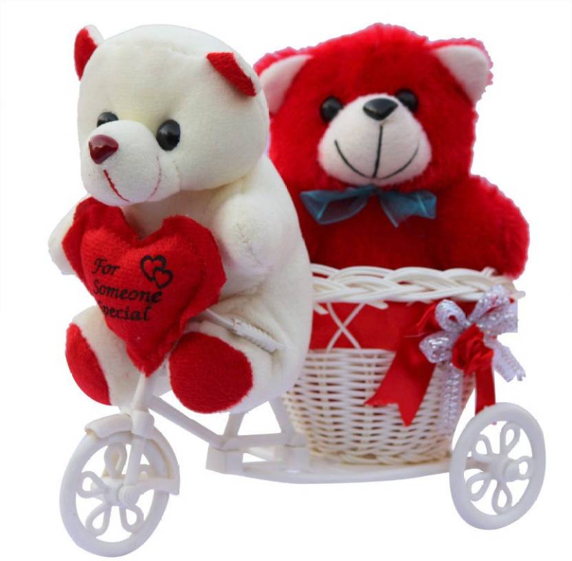 teddy bear with cycle