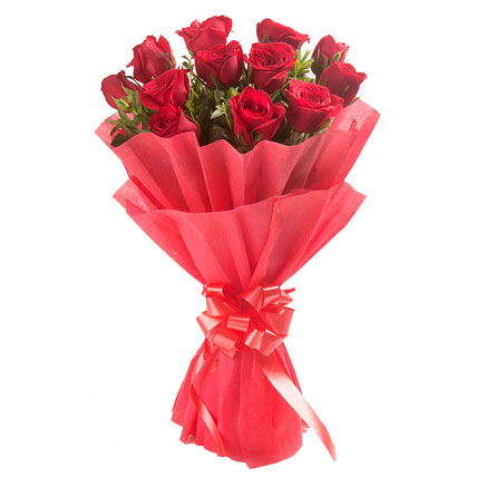 Enigmatic 8 Red Roses – Shop Villa